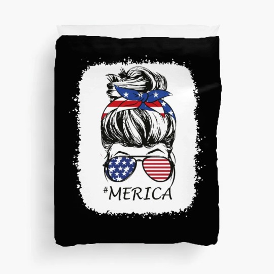4th of July Merica Duvet Covers USA American Pride