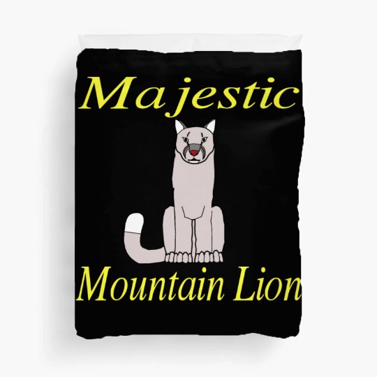 Majestic Mountain Lion DK Duvet Covers