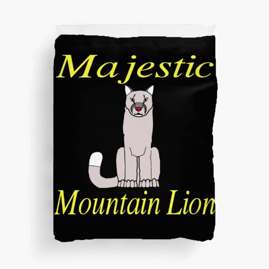 Majestic Mountain Lion DK Duvet Covers