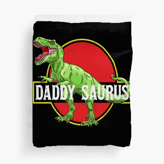 Daddysaurus Papasaurus Duvet Covers