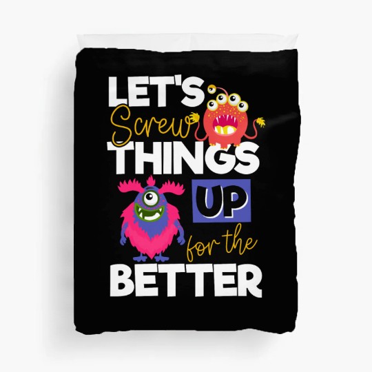 Monster Comic Little Sister Duvet Covers
