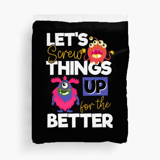 Monster Comic Little Sister Duvet Covers