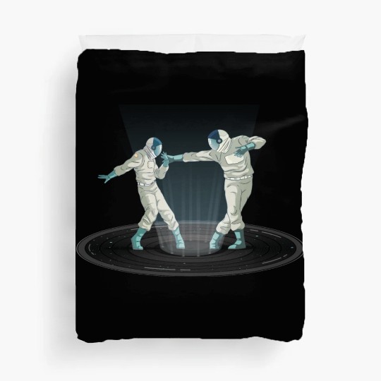 Dancing Astronauts Duvet Covers