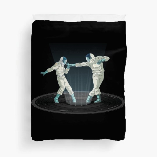 Dancing Astronauts Duvet Covers