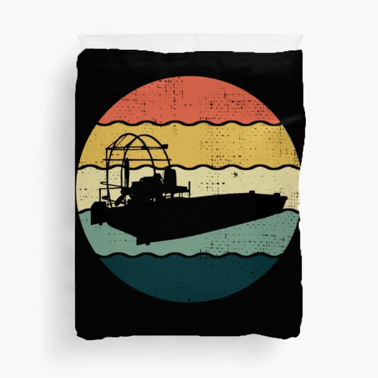Airboat Fanboat Airboating Planeboat Swamp boat Duvet Covers