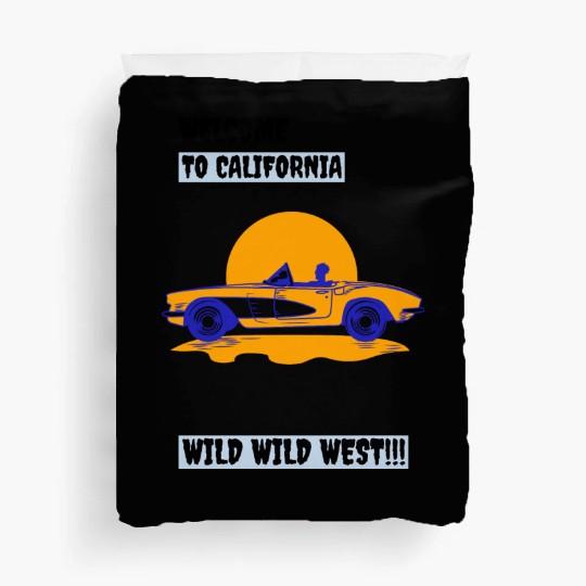 Welcome To California Wild Wild West Duvet Covers