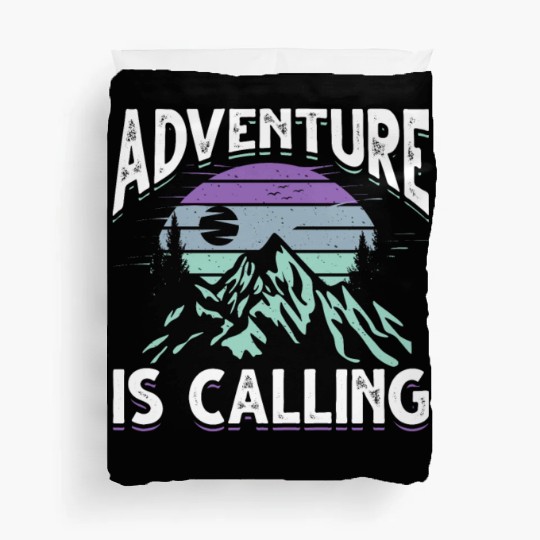 Mountaineering Adventure Hiking Camping Mountain Duvet Covers