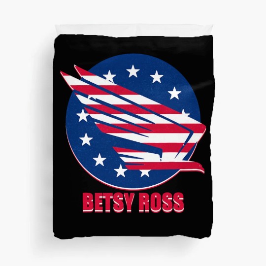 Patriotism USA Betsy Ross Flag Stars Stripes Eagle Duvet Covers