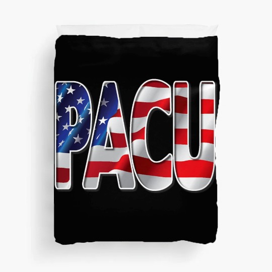 Nurses USA Flag Stars Stripes PACU Duvet Covers