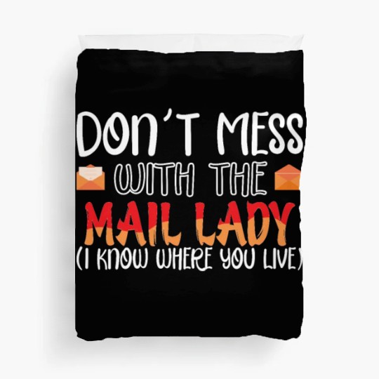 Postal Worker Mail Lady Mail Carrier Postal Duvet Covers