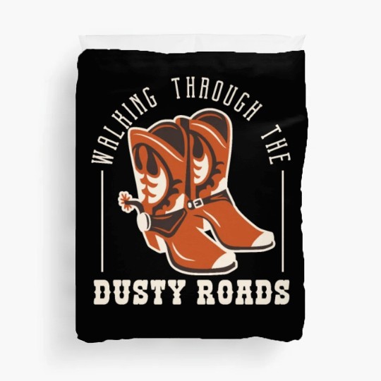 Cowboy Barn Bull Rider Rodeo Country Western Movie Duvet Covers