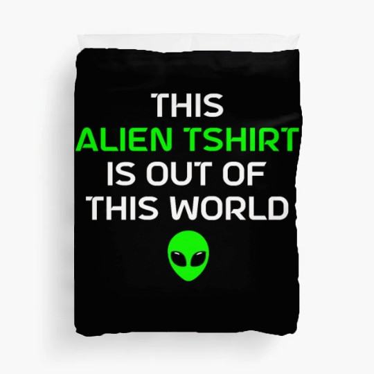 Alien Gift Extraterrestrial UFO AREA 51 Sci-fi Duvet Covers