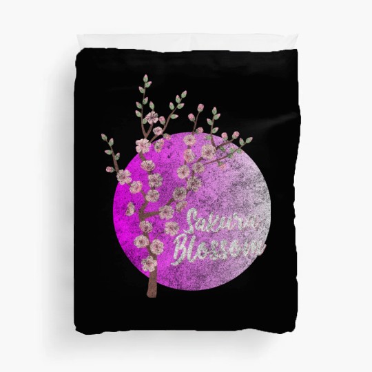 Japan Sakura Blossom Colorful Duvet Covers