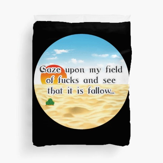 No Fucks Given I Dont Care Fuck Off No F*cks Cacti Duvet Covers