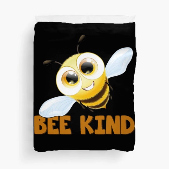 Bee "be kind" Bee Bee Outfit Bee Women Children Duvet Covers