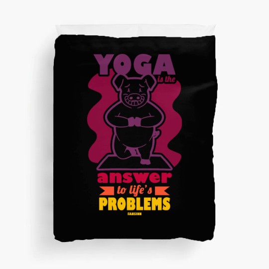 Pig animal piglet farm funny gift Duvet Covers