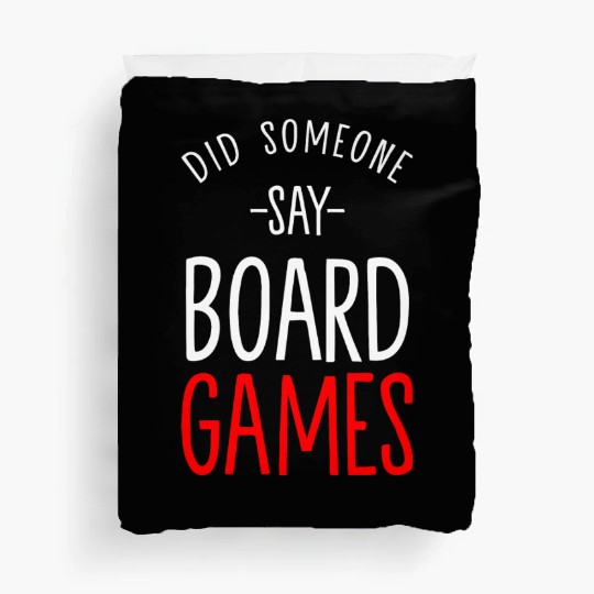 Game Night Nerd Rpg Roleplay Card Game Board Duvet Covers