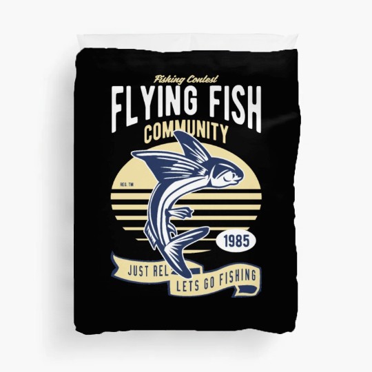 Flying Fish! Duvet Covers