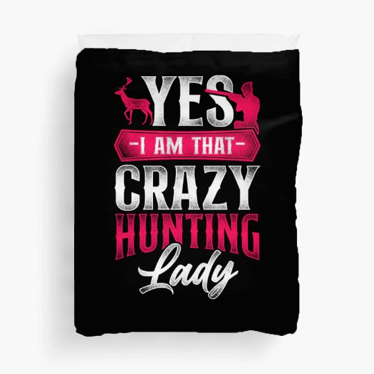 Buck Deer Hunting Hunter Girl Duvet Covers