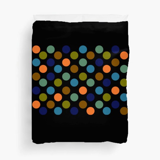 Dots - 1970's Autumn Spots Duvet Covers