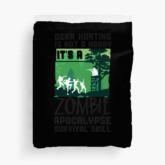 Buck Deer Hunting Hunter Zombie Duvet Covers