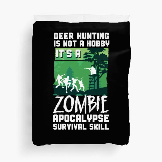 Buck Deer Hunting Hunter Zombie Duvet Covers
