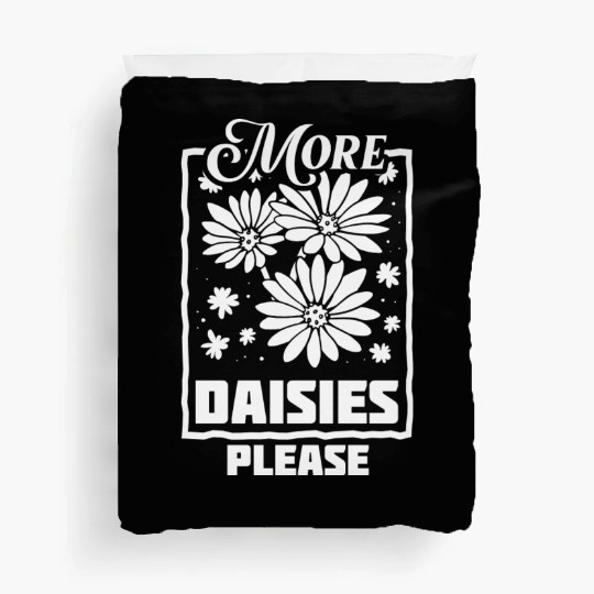 Daisy Garden Gardening Gardener Duvet Covers