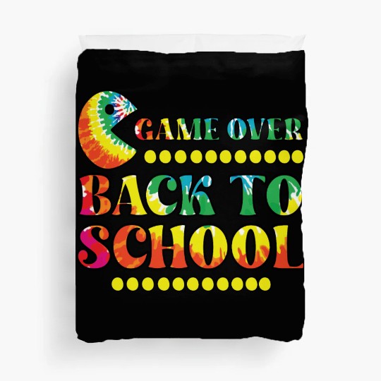 Game over back to school Duvet Covers