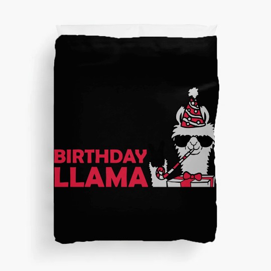 Birthday Llama No Drama Duvet Covers