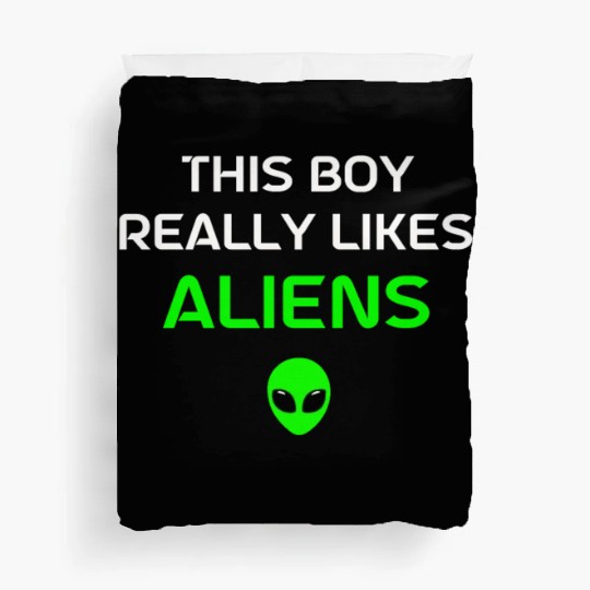 Alien Gift Extraterrestrial UFO AREA 51 Sci-fi Duvet Covers