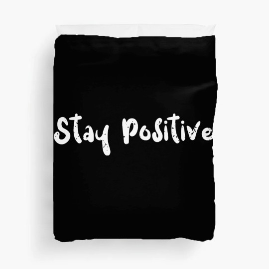 Stay Positive - Math Duvet Covers