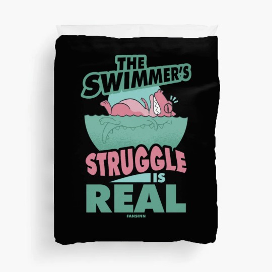 Swimming lifeguard swimming course outdoor pool gi Duvet Covers