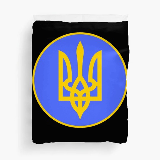 Ukraine trident Duvet Covers