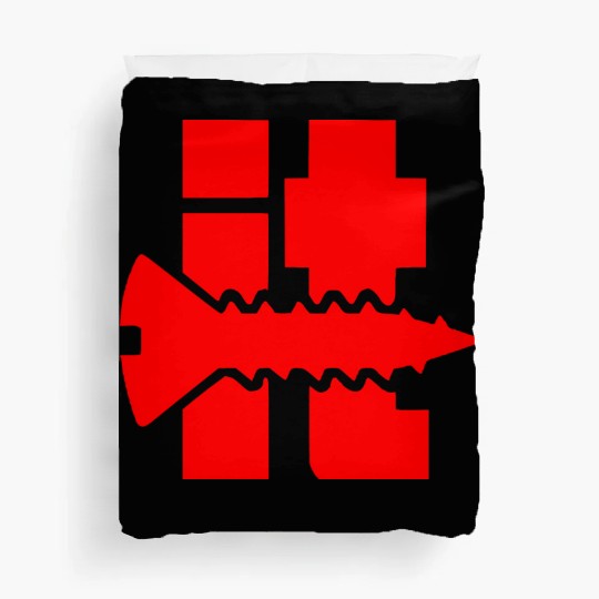 Screw IT ©WhiteTigerLLC.Com LIKE US ON FACEBOOK Duvet Covers