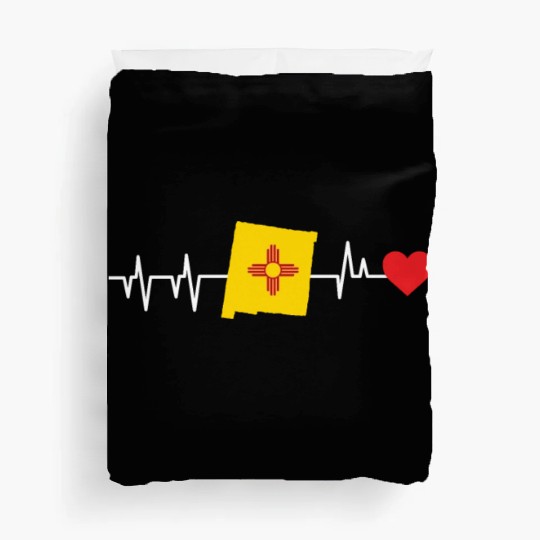 New Mexico Heartbeat Gift Duvet Covers