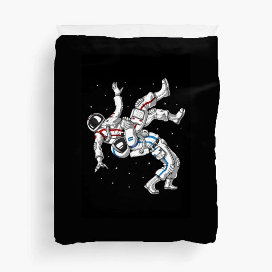 Jiu-Jitsu Astronauts Duvet Covers