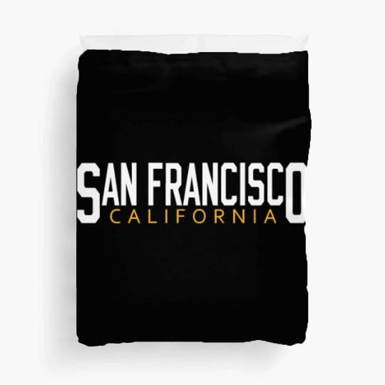 san francisco california Duvet Covers