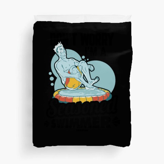 To swim Duvet Covers