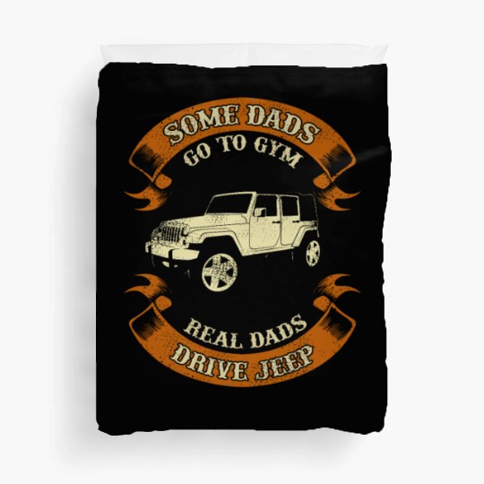 Some dads jeep marge Duvet Covers