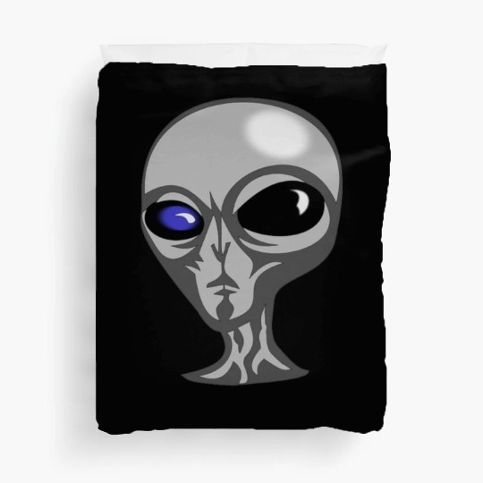 Roswell New Mexico Grey Alien Duvet Covers