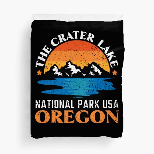 The Crater Lake National Park USA Oregon America Duvet Covers