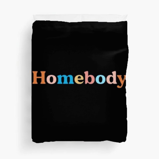 Retro Homebody Rather Be Inside Vintage Introvert Duvet Covers