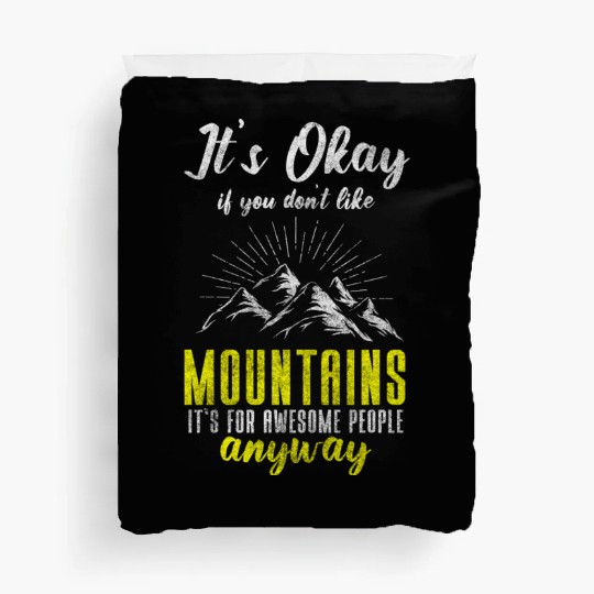 Mountaineering Summit Duvet Covers