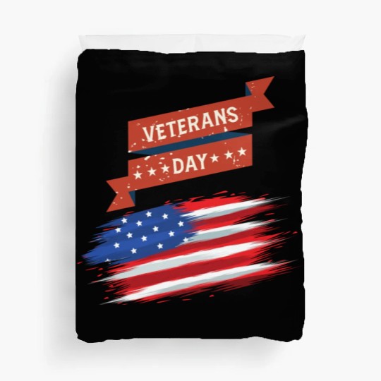 Thank You Veterans l Veterans Day Gift Idea Duvet Covers