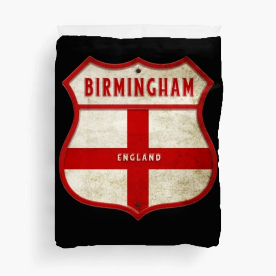 Birmingham England coat of arms Duvet Covers