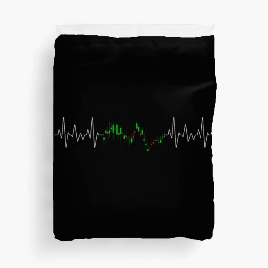 Hilarious Trading Enthusiasts Pulsation Graphic Duvet Covers