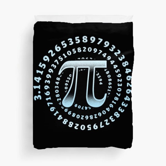 3.14 Pi Day Mathematics Physics Irrational Number Duvet Covers