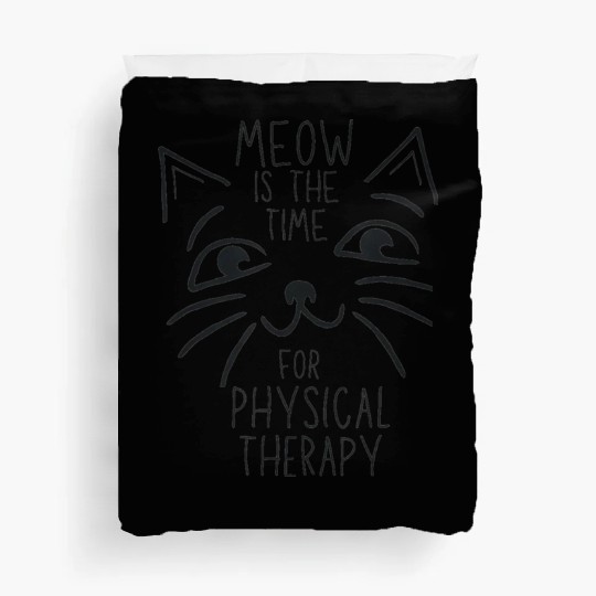 Physical Therapist PT Cat Lover Duvet Covers
