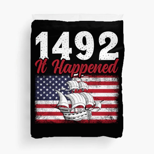 Columbus Day Christopher Columbus Navigator Duvet Covers