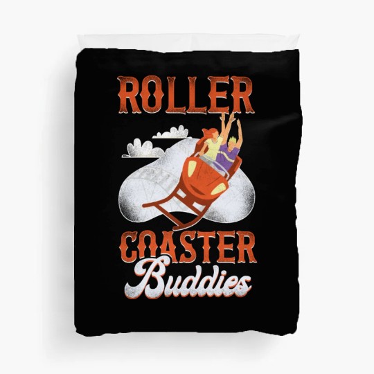 Roller Coaster Friends Besties Duvet Covers